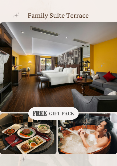 Hanoi Lion Boutique Hotelで3泊のご宿泊を予約すると片道空港送迎をプレゼント！